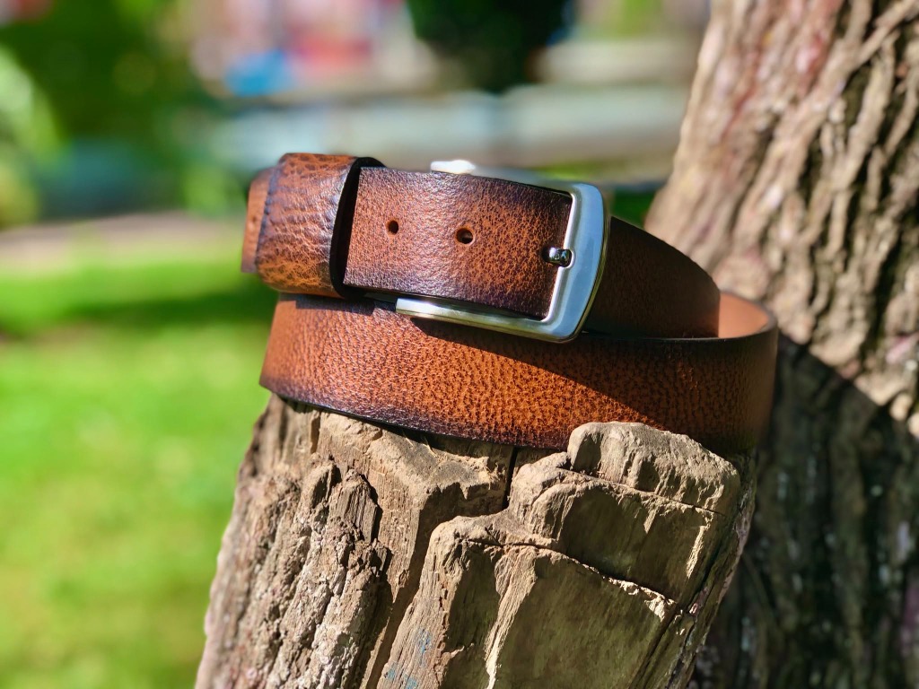Rugged Natural Brown Belt